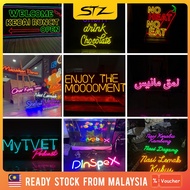 Neon LED Wording Font Advertising Signage Lighting Decoration Business