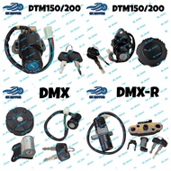 Demak DMX / DMX-R 150 / DTM 200 150 Ignition Main Switch / Full Set Switch / Key Set / Suis Kunci