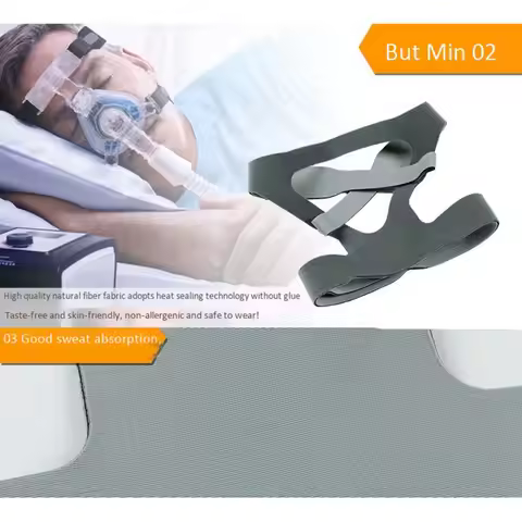 ZIZI 10X For Resmed Wellcome Ventilator Mask Headband Cpap Nasal Headgear Universal Headband