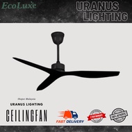 Ecoluxe 325 52“ DC Fan Black Kipas Siling