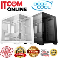 DEEPCOOL CG530 TG ATX CASING (R-CG530-BKADA4-G-1/R-CG530-WHADA4-G-1) BLK/WHT