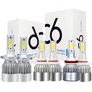 Supply C6 led Headlight h4 Car Light H7 H11 9005 36W car led headlight 8000LM/pair super mini led ca
