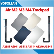 Origina A2681 A2941 A3113 A3114 A3240 A3241 Trackpad with Flex Cable For Macbook Air 13.6" 15" M2 M3