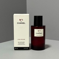 全新🌸 CHANEL N1紅色之水 香水 紅山茶花香 清新花果香調100ml
