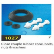 50mm Cistern Toilet Tank Bowl Rubber With Bolts Set Bracket Fixing Cistern Close Coupled Kit