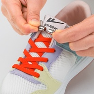 1 Pair Elastic Shoelaces No Tie Flat Shoe Laces for Kids Adult Unisex Sneakers Shoestrings Shoe Accessories 2023 New