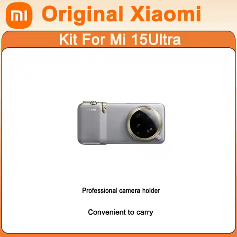 Original Xiaomi 15 Ultra Professional Photography Kit Set Leather Camera Cover Case Wireless For Xia