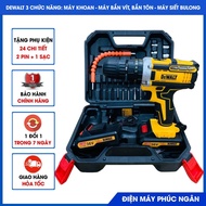 36v battery drill, Dewalt 3-function battery drill, screwdriver, wood drill, iron drill, bolt tighte
