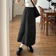 Korean Version High Waist Mid-Length Slimmer Look Skirt【C5712】