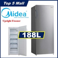 Midea Upright Freezer (188L / 300L) Stand Freezer Peti Beku Tegak MUF-208SD MUF-307SS