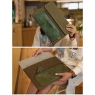 2023 MacBook Air 15 inch M2 Power Pack Kraft Paper Sandwich Leather Case Protective Case
