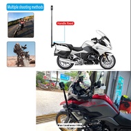 Motorcycle Bicycle Invisible Handlebar Mount Bracket Monopod for GoPro 12 Insta360 X3 X2 one r Sony Camera Moto Bike Accessories