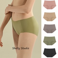 COD 【100% Brand 日本素肌女士内裤 】Japan SUJI panty seamless women's underwear zero feel breathable mid-waist briefs 【Matching 100% brand SUJI bra】 BB