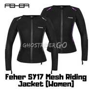 Feher SY17 Mesh Motorcycle Riding Jacket Women Biker Jacket