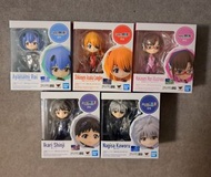 EVA 新世紀福音戰士 碇真嗣  綾波麗 明日香 真希波 渚薰 Mini Figure