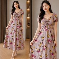 Andara - Emilia Casual Rayon Bali Dress, Cool and Soft