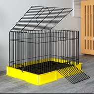 Rabbit Cage Spray-Proof Rabbit Cage Encrypted Household Rabbit Cage Deepened Plate Ludding Chicken C