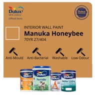 Dulux Wall/Wood Paint (Anti-mould, Washable) - Manuka Honey Bee (70YR 27/404) (Ambiance All/Pentalite/Wash &amp; Wear)