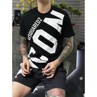 ICON Dsquared2 men's t-shirt with diagonal print, new style 2024