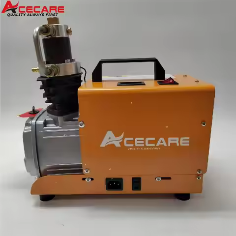 ACECARE ES031 4500Psi 300Bar PCP Air Compressor Electric High Pressure Air Compressor Scuba Diving T