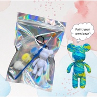 DIY Bear Keychain Gift for Kids Birthday Party Goodie Bag Kids Painting Children Art Party Presents 幼儿孩童礼物