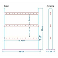 Custom Earring Display A1 A3