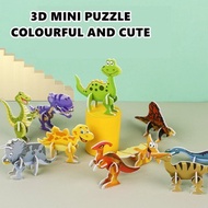 DIY 3D PUZZLE Educational Toys 3D animal mini puzzle/ 3D animal vehicle foam puzzle/ '