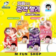 *Halal* 130g Konjac Jelly Drink Grape/Peach/Mango/Lychee (1Pc only) Captain Dolphin Brand