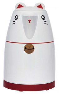 MeToo - 不銹鋼電熱水壺 (1.7公升)-白猫