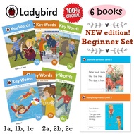 YEAR 2023 Ladybird Keywords Peter And Jane Beginner Set - 6 books latest version Peter And Jane Book