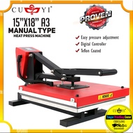 1 unit Cuyi Heat Press Machine A3 (15X18 inches) - CEBULONG CUYI