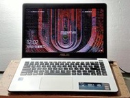 14吋筆電零件機(鍵盤不良;其他功能正常) Asus X402CA /Pentium 2117U/500G/4G