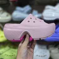 //Free 4 Jibbit for 1 Pairs รองเท้าแตะสวมผู้หญิง Crocs CS Silde New Model 2024 รองเท้าผู้หญิ่ง-ผู้ชา