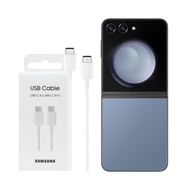 SAMSUNG Original Factory Z Fold7 Flip7 Suitable for 3A, 1m Type C to Type C Cable-White (DA705)