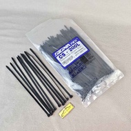 PER 10 PCS Sigma Cs 200L Black 20cm Width Cable Ties Insulok TieTALI 4.8mm X 200mm