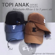 LA Unisex Kids Cap Imported Baseball Cap | Imported hats for boys and girls aged 1 2 3 4 5 6 7 8-Faf