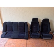 (Ready Stock)(Used) Recaro Semi Bucket Seat For Wira Satria Putra