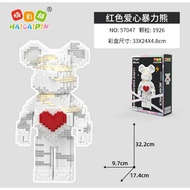 （现货Ready Stock）LED Bearbrick Lego Building Block 乐高颗粒积木暴力熊