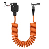 DT- D-Tap to  2Pin Male Coild Power Cable for RED, ,  Cameras 60CM/1.96FT, High Durability