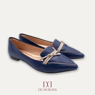DEAR BLISS Alia Indigo Knotted Loafers