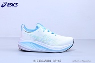 เอสิคส์ ASICS GEL NIMBUS 26 Mens Long Distance Running Shoes รองเท้าวิ่ง รองเท้าฟิตเนส รองเท้าเทนนิส รองเท้าบุริมสวย รองเท้าผ้าใบสีขาว