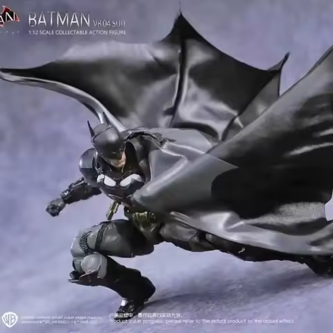 In Stock New 1/12 Arkham Knight Action Figures V8.04 Suit Batman 002 Deathstroke Dc Multiverse Super