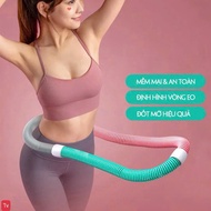 XO PVC Wrapped Hula Hoops Slimming Belly Spring Hula Hoops