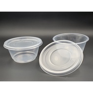 EC 12oz PP Round Container [ 50pcs± ] 12 oz ( 350ml ) - Disposable Plastic Food Box - EC C12