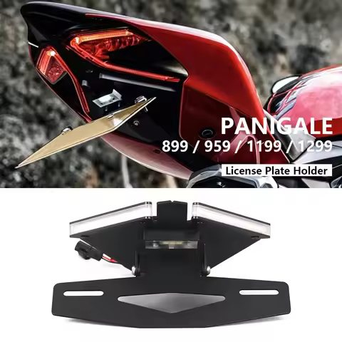 Fit For Ducati Panigale 899 959 1199 1299 New Motorcycle CNC Tail Tidy Brake Taillight LED Turn Sign
