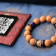 尼泊爾鳳眼菩提14mm圓珠 菩提子手鍊串珠飾品 風尚古典風水佛珠