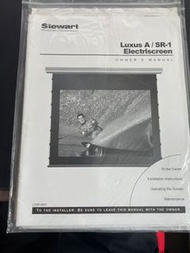 Stewart Luxus Electric Projector Screen