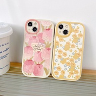 case oppo reno 7z reno 8z reno 4 reno 5 reno 6 reno 7 oppo reno case new pattern lovely Cartoon Little Bear