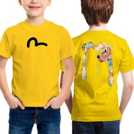 NEW ARRIVAL BAJU BUDAK EVÎ FISH¹ UNISEX KID'S T-SHIRT 100% COTTON 190GSM PREMIUM QUALITY READY STOCK