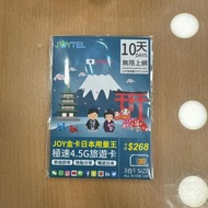 JOYTEL 日本10天12GB上網卡